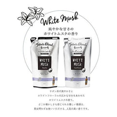 [Japanese Shampoo and Conditioner] John's Blend Shampoo   Conditioner Refill Set Non-Silicon Moist Type White Musk OA-JON-42-1 OA-JON-43-1