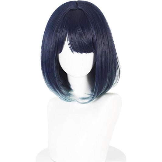 Sizuuenn Pushing Child Akane Kurokawa Akane Cosplay Short Hair Heat Resistant Wig, High Temperature Hair Yarn, Cosplay Wig, Dedicated Net for Events, School Festivals, Cultural Festivals, Photography, Disguise