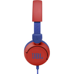 JBL JR310 Kids Headphones with Volume Control / Customized Stickers / Remote Control Microphone / Red / Blue 2021 Model JBLJR310RED