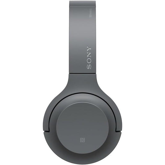 Sony wireless headphones h.ear on 2 Mini Wireless WH-H800: Bluetooth/high resolution compatible, up to 24 hours of continuous playback, sealed on-ear with microphone, 2017 model, 360 Reality Audio certified model, grayish black WH-H800 B