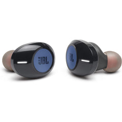 JBL Tune 125TWS True Wireless In-Ear Headphones - Pure Bass Sound, 32 Hours Battery Life, Bluetooth Fast Pairing, Comfortable, Wireless Calling, Music, Native Voice Assistant (Blue)