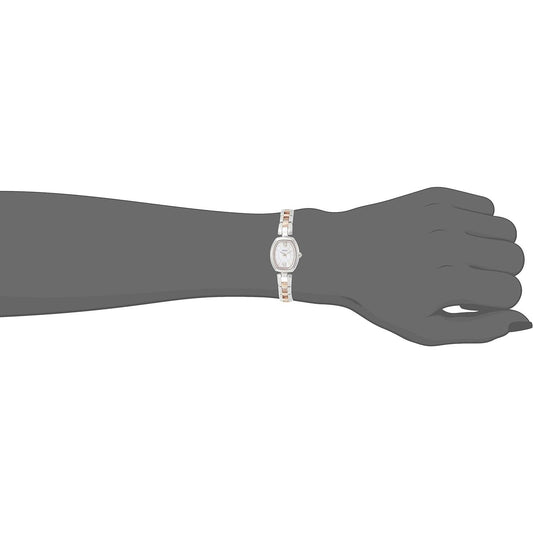 Seiko SWFA179 Selection Solar, Tonneau Type, White Dial, Women's Silver, Dial color - white, Solar Tonneau White Dial Watch