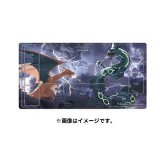 Pokemon Card Game Rubber Playmat Charizard VS Rayquaza