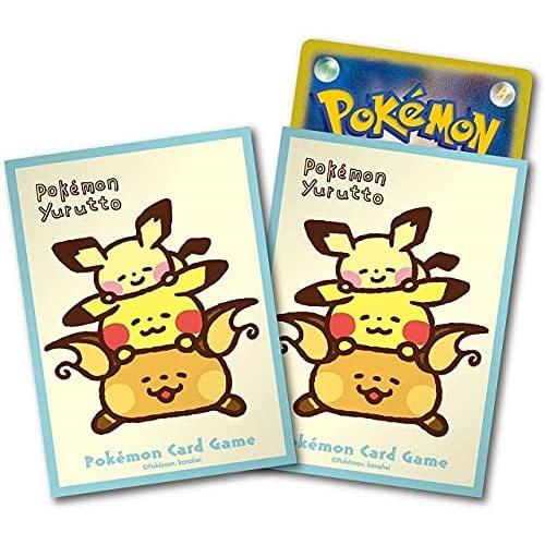 Pokemon Center Original Pokemon Card Game Deck Shield Pokémon Yurutto Lying Down