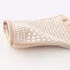 Uneven Feet Socks, Full Toe Socks, Supporter for Toes, Beige