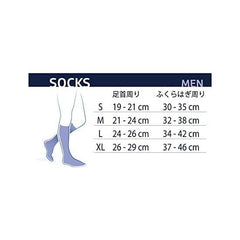 General Medical Equipment Open Toe Men's Compression Socks Elastic Stockings Medical ELEGANCE 20-36mmHg (27-48hPa) Summer Black Black (LL)