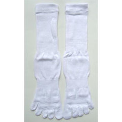 Made in Japan 5-toed socks 100% cotton refreshing toes Supporters included 23–27 cm Dark color 6-pair