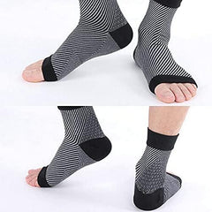 Plantar Fasciitis Compression Ankle Sleeve Ankle Supporter Unisex Arch Pain Supporter (26-28.5 cm)