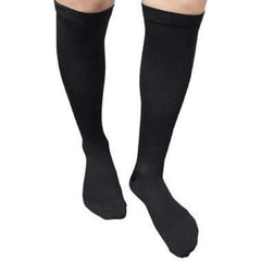 Medical Elastic Stockings rekkusufitto Guys Knee Highs Medium Compression Black Large 1813