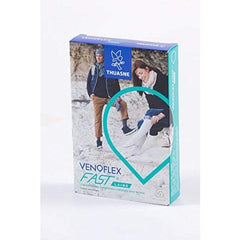 "Promotes Blood Flow in Lower Leg Veins" Medical Elastic Stockings for Women, FAST LAINE High Socks 0.6 - 0.8 inches (15 - 20 mmHg (Black, S) <General Medical Devices>