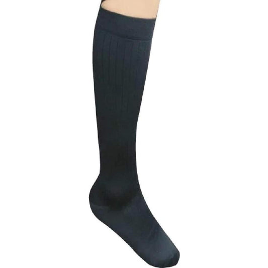 Rexfit thick high socks with toes, size S, black color, class III 30-40mmHg