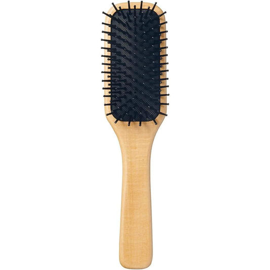 Muji 82575156 Beech Wood Hair Brush, Total Length 7.9 inches (20 cm)