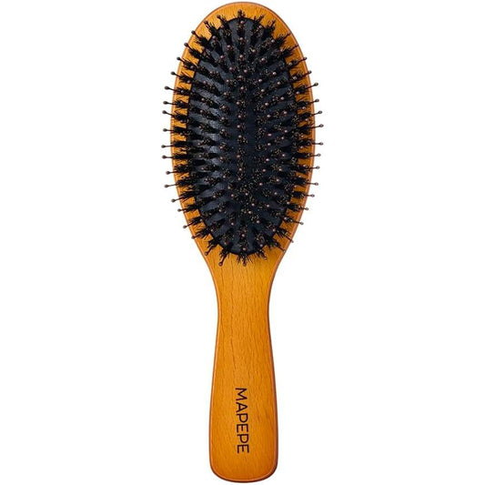 Mapepe Blush Natural Bristle Brush Brown 1 Piece