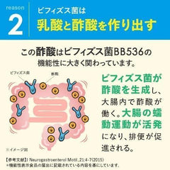 BB53610 billion bifidobacteria supplements FUNCTIONALLY LABELED FOOD improvement of intestinal environment adjust one's stomach Biffy Plus 10031 tablets for approximately 1 month