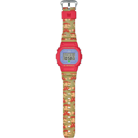 Casio G-Shock DW-5600SMB-4JR Super Mario Brothers Collaboration Model Men's Watch, Multicolor, Limited Edition / Super Mario Brothers collaboration model