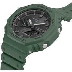 Casio G-Shock G-Shock Smart Phone Link Casio Casio Limited Solar Analog Digi Watch Green Black GA-B2100-3A Reverse Imported Overseas Model Parallel Import, green, Casual