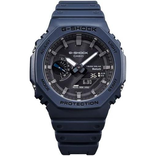 Casio G-Shock G-Shock Smart Phone Link Casio Casio Limited Solar Analog Digi Watch Blue Navy GA-B2100-2A Reverse Imported Overseas Model Parallel Import, blue, Casual