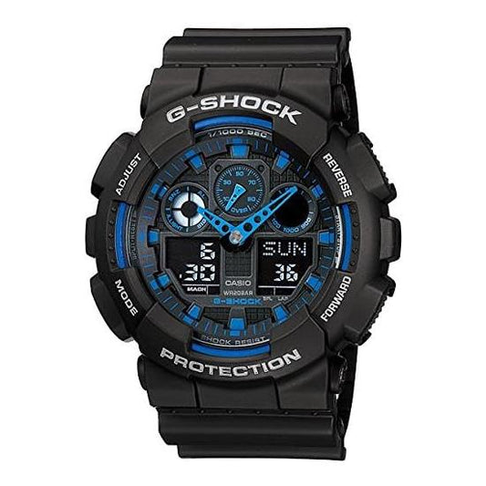 Casio CASIO Watch G-SHOCK Antimagnetic Watch (JIS Class 1) GA-100-1A2 Men's Parallel Import