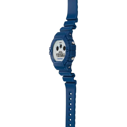 Casio DW-5900WY-2JR DW-5900WY-2JR Men's Wristwatch, Blue, Web Limited Model / Wasted Youth Collaboration Model