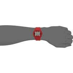 Casio DW-5600DA-4JR Men's Wristwatch, Red, red