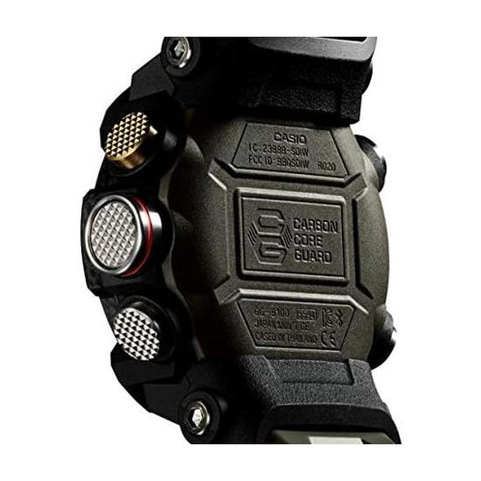 Casio G-Shock Bluetooth Watch Carbon Core Guard Structure GG-B100-1A Men's Black Military Parallel Import