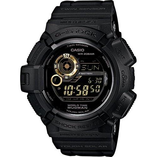 CASIO Casio G-SHOCK G-Shock G-Shock G-9300GB-1 Overseas Direct Import Black x Gold Series Madman Black x Gold Series Men's Watch Men's Watch Watch Reimported Product