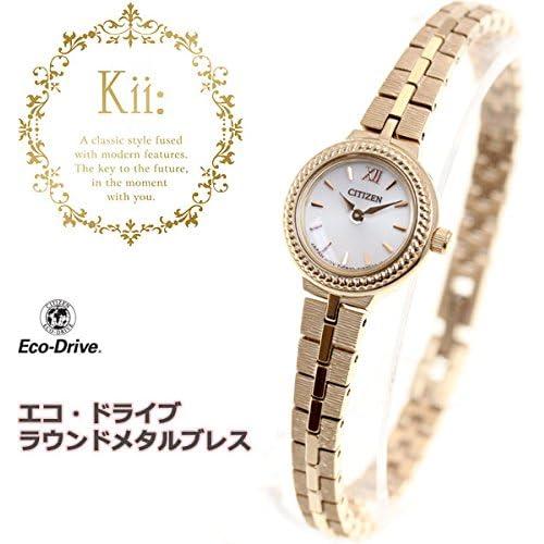 Citizen Key Kii: EG2984-59A Eco-Drive Solar Wristwatch, Women's, Round Metal Bracelet, Bracelet Type