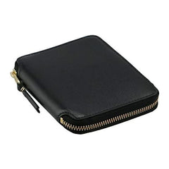 Men's Classic Leather Line Bifold Wallet Black SA2100-0001-0001 Parallel Import, black