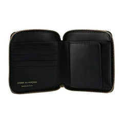 Men's Classic Leather Line Bifold Wallet Black SA2100-0001-0001 Parallel Import, black