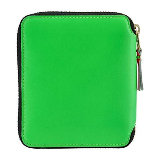 Men's Super FLUO Bi-Fold Wallet GREEN SA2100SF-0002-0006, green