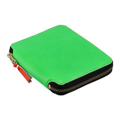 Men's Super FLUO Bi-Fold Wallet GREEN SA2100SF-0002-0006, green