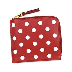 Comme des Garcons Coin Purse SA3100PD P DOTS PRINTED RED Parallel Import