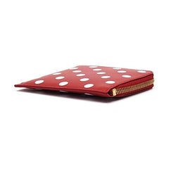 Comme des Garcons Coin Purse SA3100PD P DOTS PRINTED RED Parallel Import