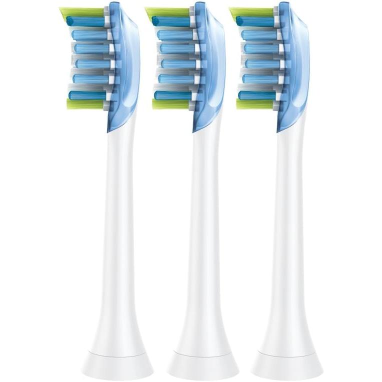 Phillips Sonicare HX9043/01 Replacement Brush, Adaptive Clean, Brush Head, Regular Size, Set of 3