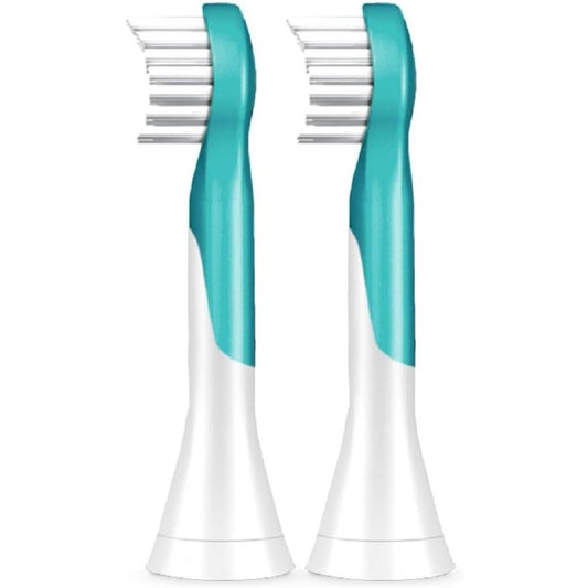 Philips Electric Toothbrush Replacement Brush sonikkea-, Kids Brush Head Mini 2 Pairs HX6032/01 Authentic