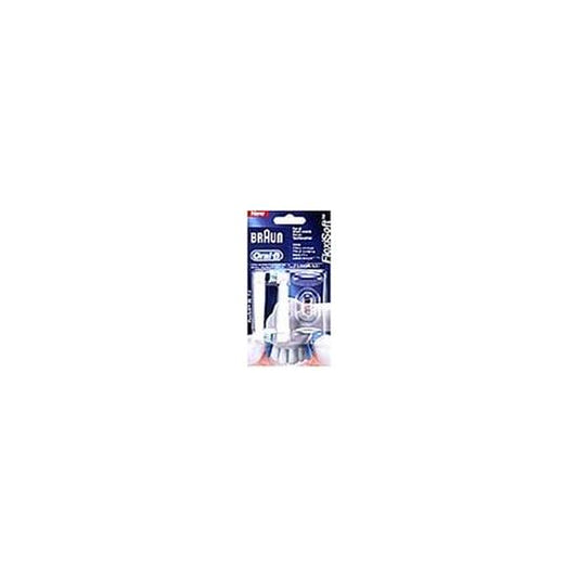 Brown Oral B FlexiSoft Replacement Brush Set of 2 EB 17-2