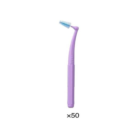 Sunstar Gum Proz Interdental Brush L-Shaped, Pack of 50 (LL (Purple))