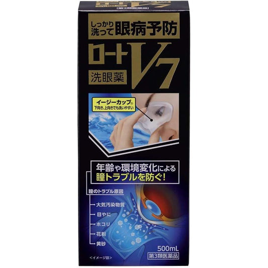 Category 3 drug Rohto V7 eyewash 500mL