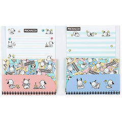 Sanrio 368997 Pochacco Letter Set (Check Design)