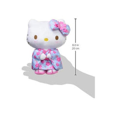 Sanrio Hello Kitty Sakura Kimono Series a light blue stuffed animal Size S 098467-17