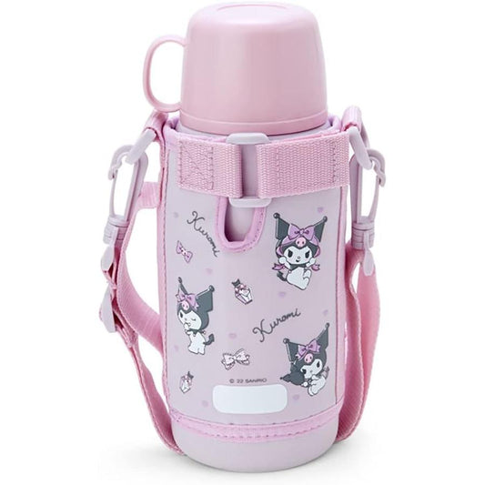 Sanrio 744671 Chromi 2-Way Stainless Steel Bottle with Kids Pouch