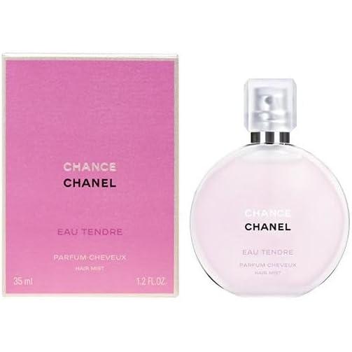 Chanel Chance Eau Tendre Hair Mist 1.2 fl oz (35 ml) (Genuine Domestic Product) Gift Present Ribbon Wrapped with Shopper