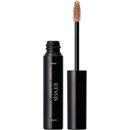 ETVOS Mineral Coloring Eyebrow 0.2 oz (5 g) Eyebrow Mascara, Soap Drop/Hypoallergenic, #Latte Brown