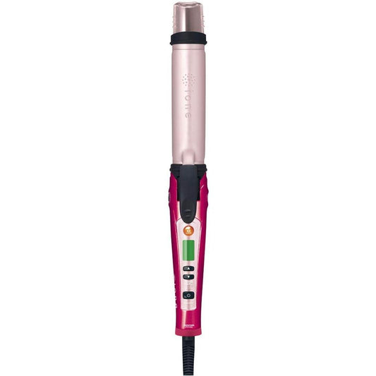 TESCOM Hair Iron 32mm Negative Ion 2WAYione Sparkle Pink IPW1832-P with Steam