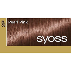 Syoss Oleo Cream, Hair Color, Salon Quality, Dye for White Hair, Bonus Item Included, 2P Pearl Pink