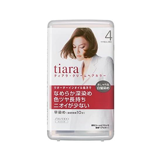 Tiara cream hair color (4) Quasi-drugs