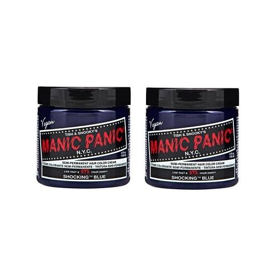 Set of 2 Manik Panich Manikkupanikku Shocking Blue Syokkinguburu - 118ml