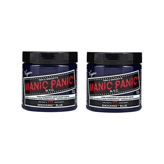 Set of 2 Manik Panich Manikkupanikku Shocking Blue Syokkinguburu - 118ml