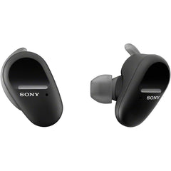 Sony WF-SP800N Fully Wireless Noise Cancelling Earbuds, Bluetooth Compatible, Left and Right Separated Waterproof 2020 Model 360 Reality Audio Certified Black WF-SP800N BM