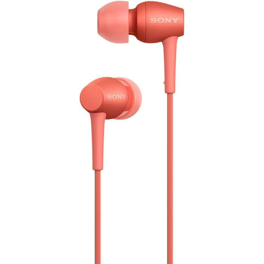 Sony Earphones h.ear in 2 IER-H500A: High Resolution Compatible, In-Ear Type, Remote Control and Microphone Included, 2017 Model, Twilight Red, IER-H500A R